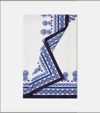 Big Pineapple Blu Medium tablecloth | La DoubleJ