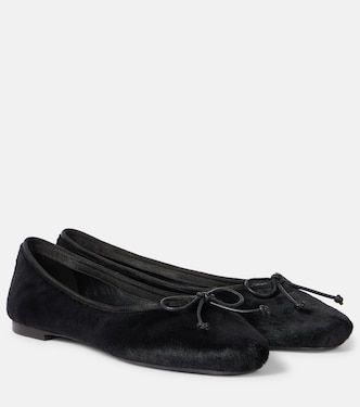 Ballerines Charlotte en cuir façon poulain | Khaite