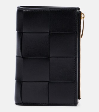 Cassette Medium leather bifold wallet | Bottega Veneta