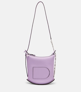 Pin Twist leather shoulder bag | Delvaux