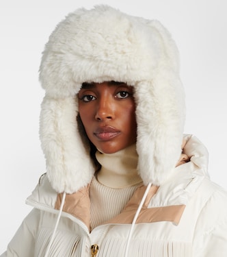 Cher aviator hat in white - Goldbergh | Mytheresa