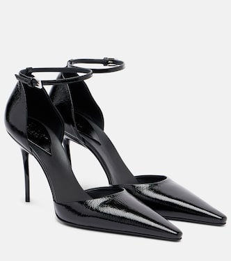 D'Orsay 90 patent leather pumps | Alaïa