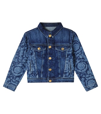Jeansjacke Barocco | Versace Kids