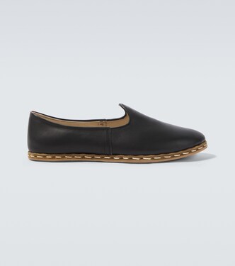 Sabah leather slip-on shoes | Sabah