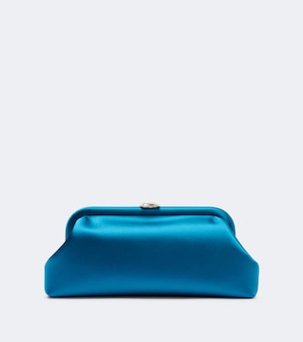 Skylar satin clutch | Jimmy Choo