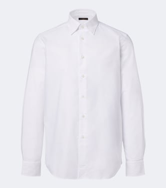 Cotton poplin shirt | Slowear
