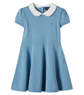 Knitted cotton dress | Polo Ralph Lauren Kids