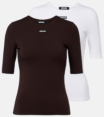 Set aus zwei Longsleeves aus Jersey | Rotate
