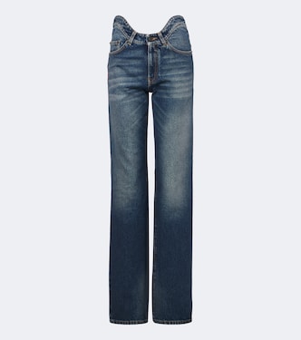 Faded straight jeans | Jean Paul Gaultier