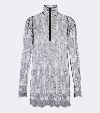 Floral lace minidress | Dolce&Gabbana