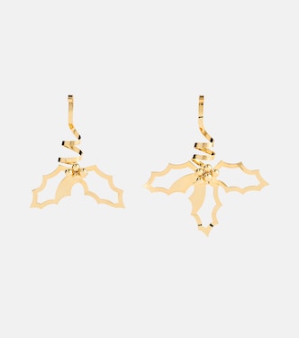 Set of 2 18kt gold-plated stainless steel ornaments | Georg Jensen