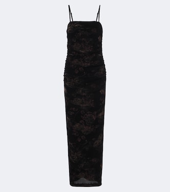 Midikleid aus Samt | Rotate