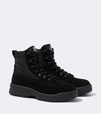 Suede lace-up boots | Stone Island