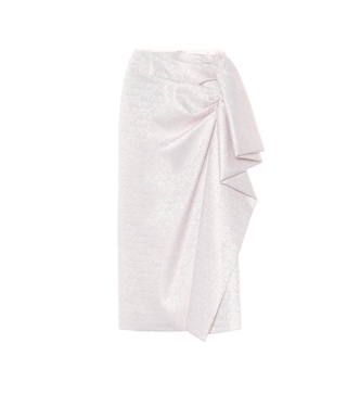 Metallic midi skirt | Dries Van Noten