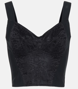 Bustier mit Spitze | Dolce&Gabbana