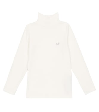 Crystal-embellished top | Monnalisa