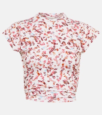 Juvia printed jersey crop top | Marant Etoile