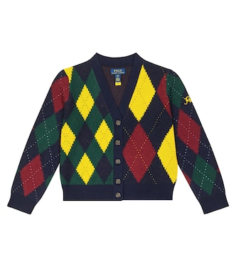 Argyle wool cardigan | Polo Ralph Lauren Kids