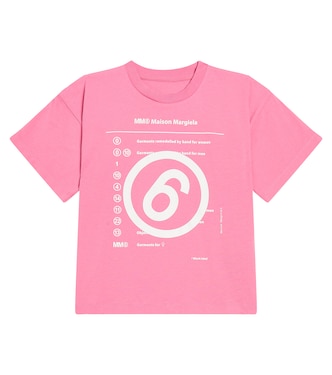 Printed cotton jersey T-shirt  | MM6 Maison Margiela Kids