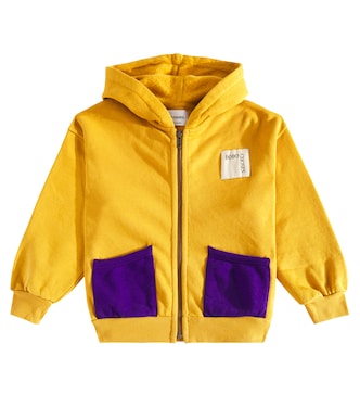 Bobo Choses cotton jersey zip-up hoodie | Bobo Choses