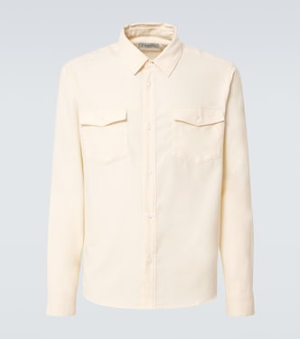 Cotton and wool shirt | Frame