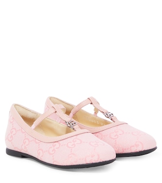 Mary-Jane-Ballerinas GG aus Canvas | Gucci Kids