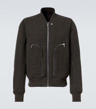 Virgin wool bomber jacket | Rick Owens
