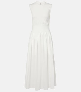 Cotton jersey midi dress | Toteme