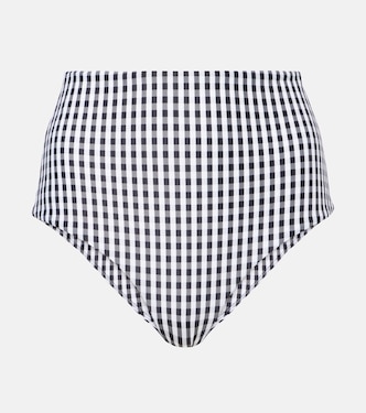Reyes gingham bikini bottoms | Faithfull