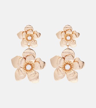 Ohrringe mit Kristallen | Self-Portrait