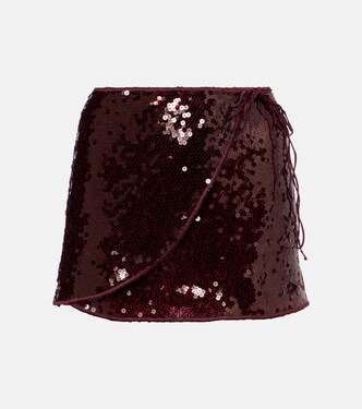 Marylin sequined miniskirt | Oséree