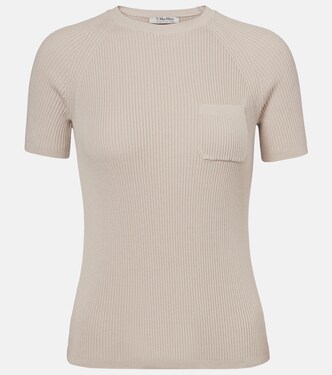 Berlino ribbed-knit cotton top | 'S Max Mara