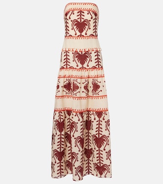 Another Chance printed linen maxi dress | Johanna Ortiz