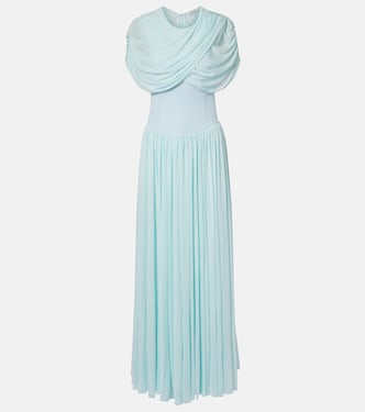 Draped pleated gown | Simkhai