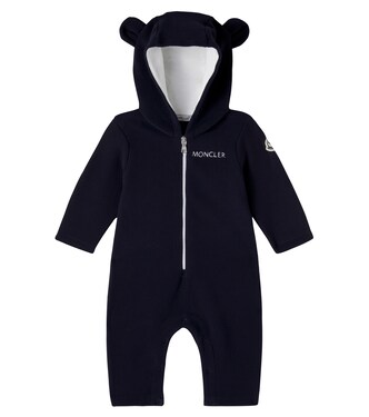 Baby logo fleece onesie | Moncler Enfant