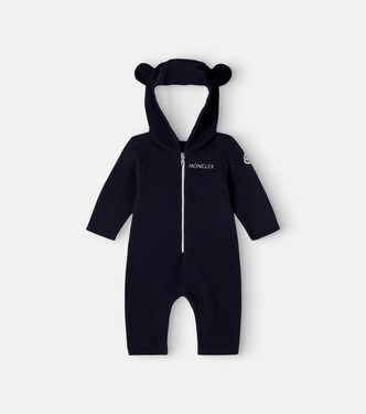 Baby logo fleece onesie | Moncler Enfant