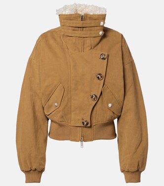 Chaqueta Oana de sarga de algodón | Marant Etoile