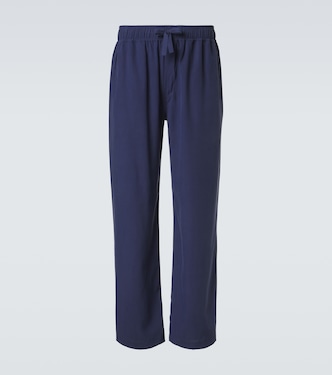 Silk straight pants | Saman Amel