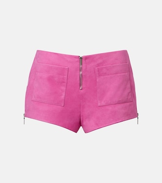 Paula's Ibiza suede shorts | Loewe