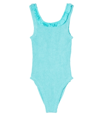 Isla Duo ruffled swimsuit | Hunza G Kids