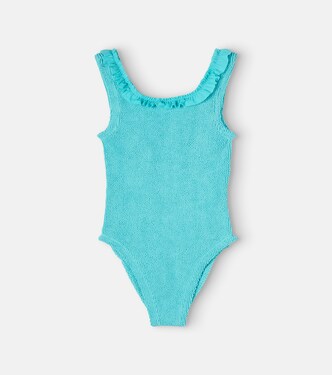 Isla Duo ruffled swimsuit | Hunza G Kids