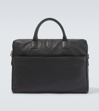 Leather briefcase | Canali