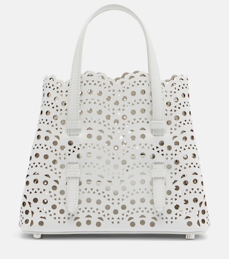 Mina 20 Vienne leather tote bag | Alaïa