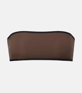 Bandeau bikini top | Toteme