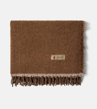 Garison alpaca, wool, and cashmere throw | The House of Lyria