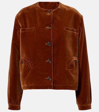 Jacke Gliss aus Baumwollsamt | Blazé Milano