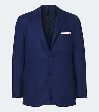 Blazer aus einem Wolle und Kaschmir | Kiton