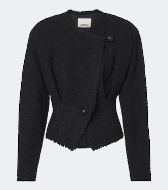 Suna wool and alpaca-blend bouclé jacket | Isabel Marant