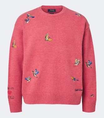 Pullover in lana e alpaca con ricamo | Polo Ralph Lauren