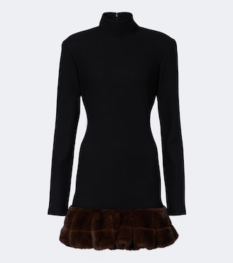 Pleated minidress | Rotate